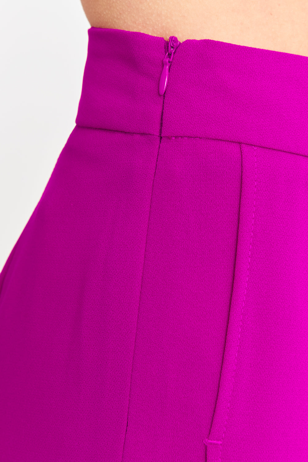 Pantalón Palazzo Tajos Magenta