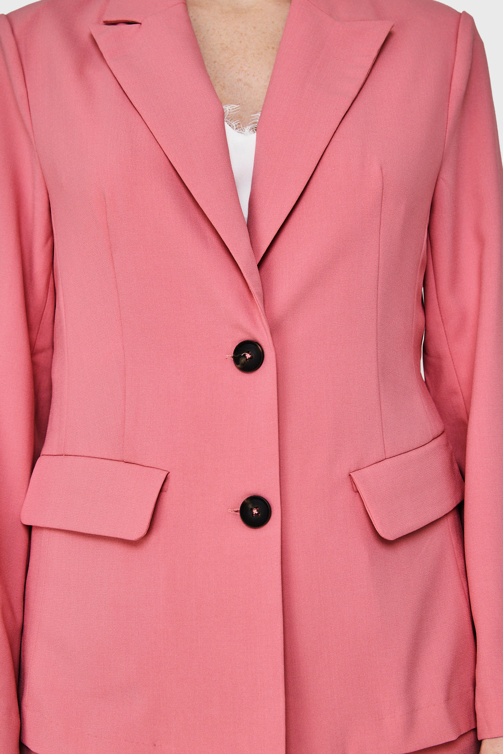 Blazer Dos Botones Rosado