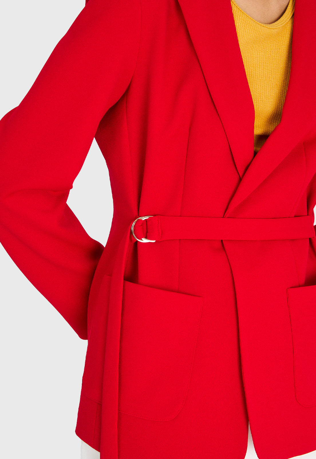 Blazer Lazo Delantero Rojo