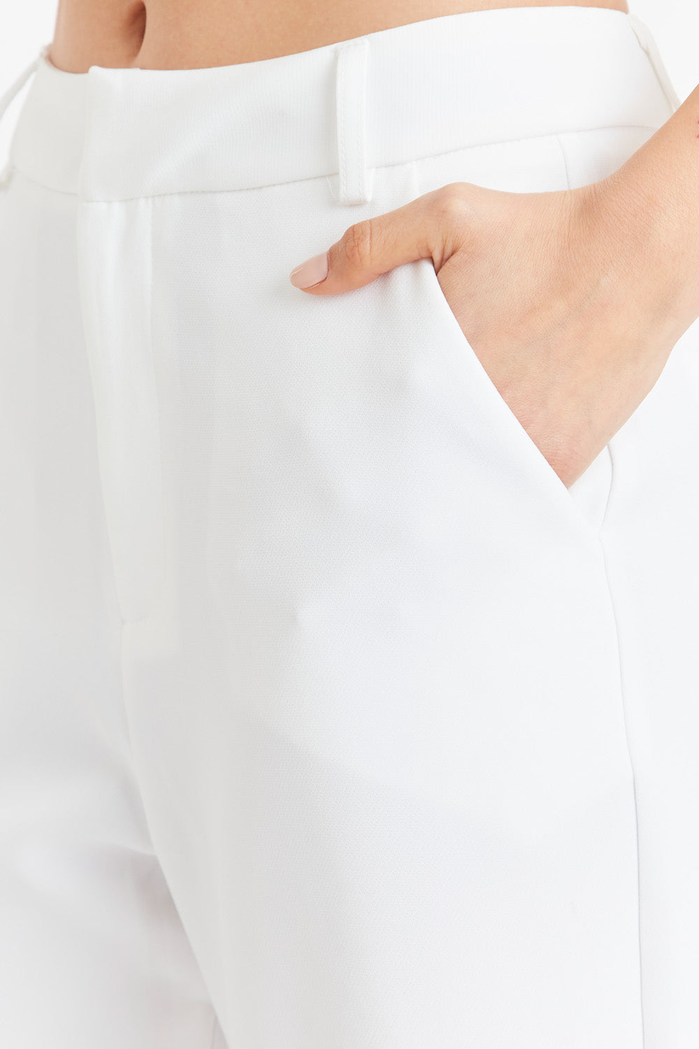 Pantalón Básico Blanco