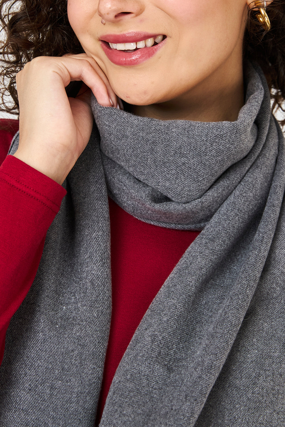 Bufanda Suave Grafito