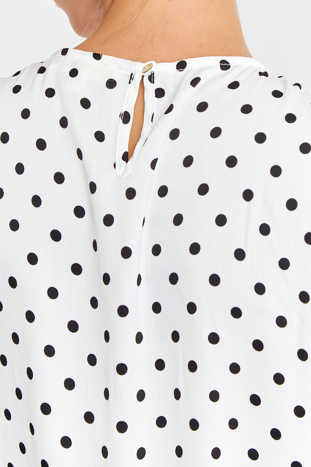 Blusa Puntos Blancos