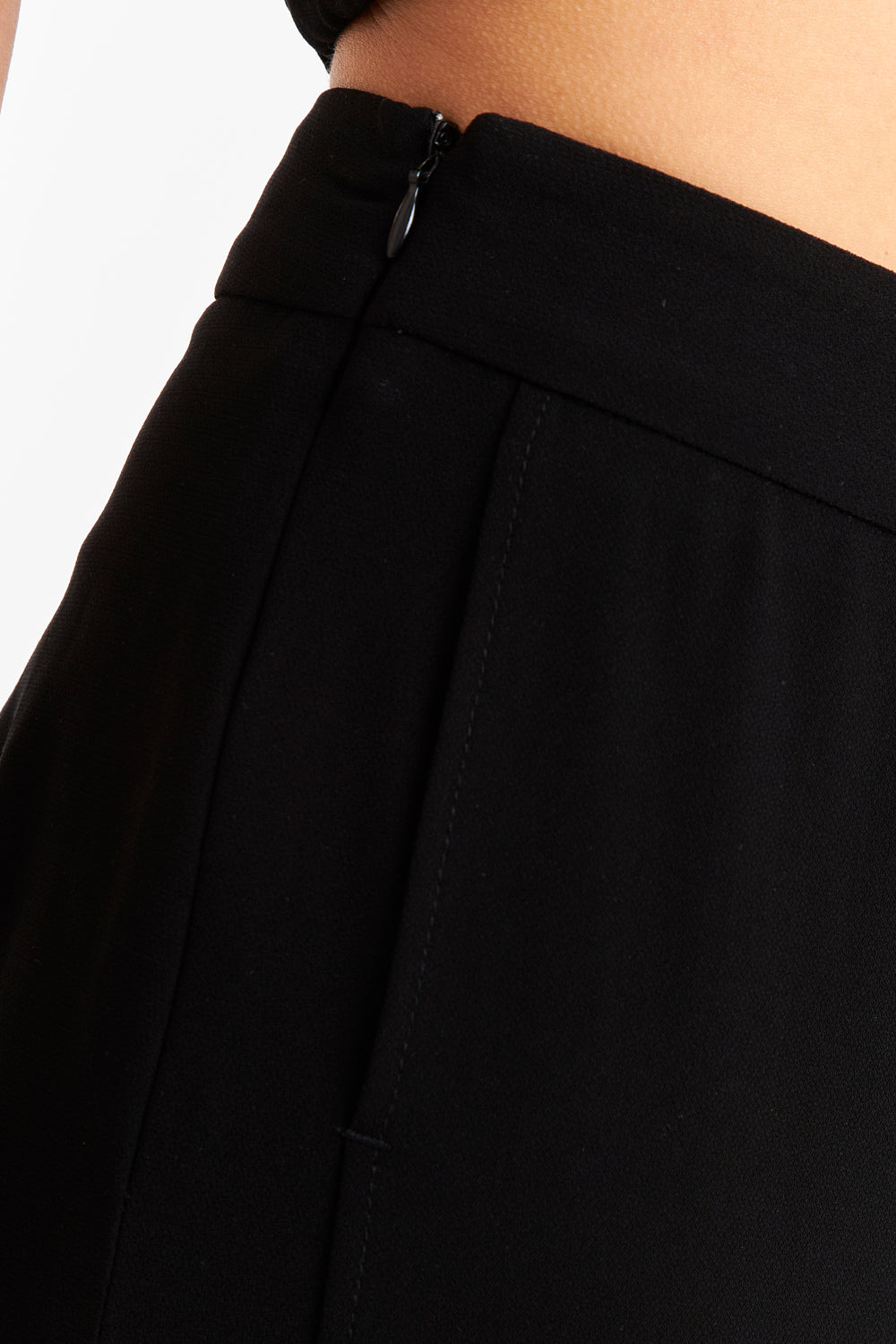 Pantalón Palazzo Tajos Negro