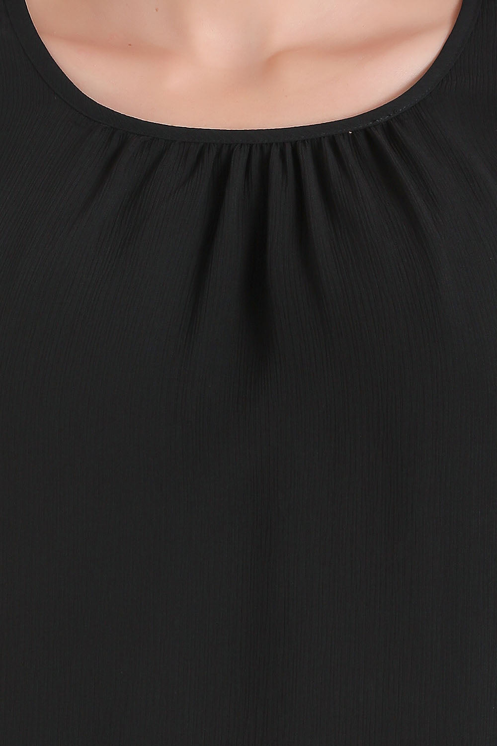 Blusa Base Elasticada Negro