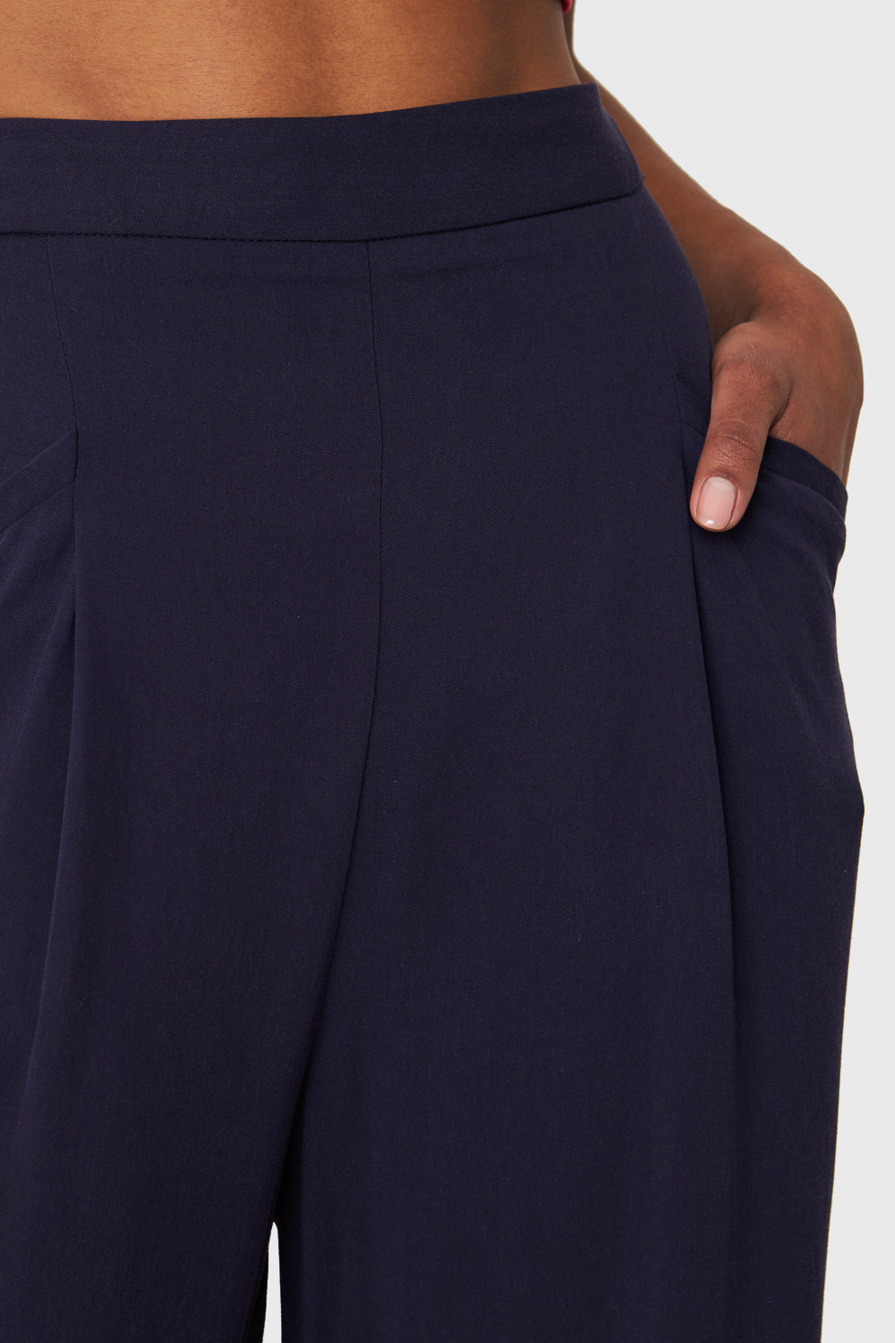 Culotte Holgado Azul Marino