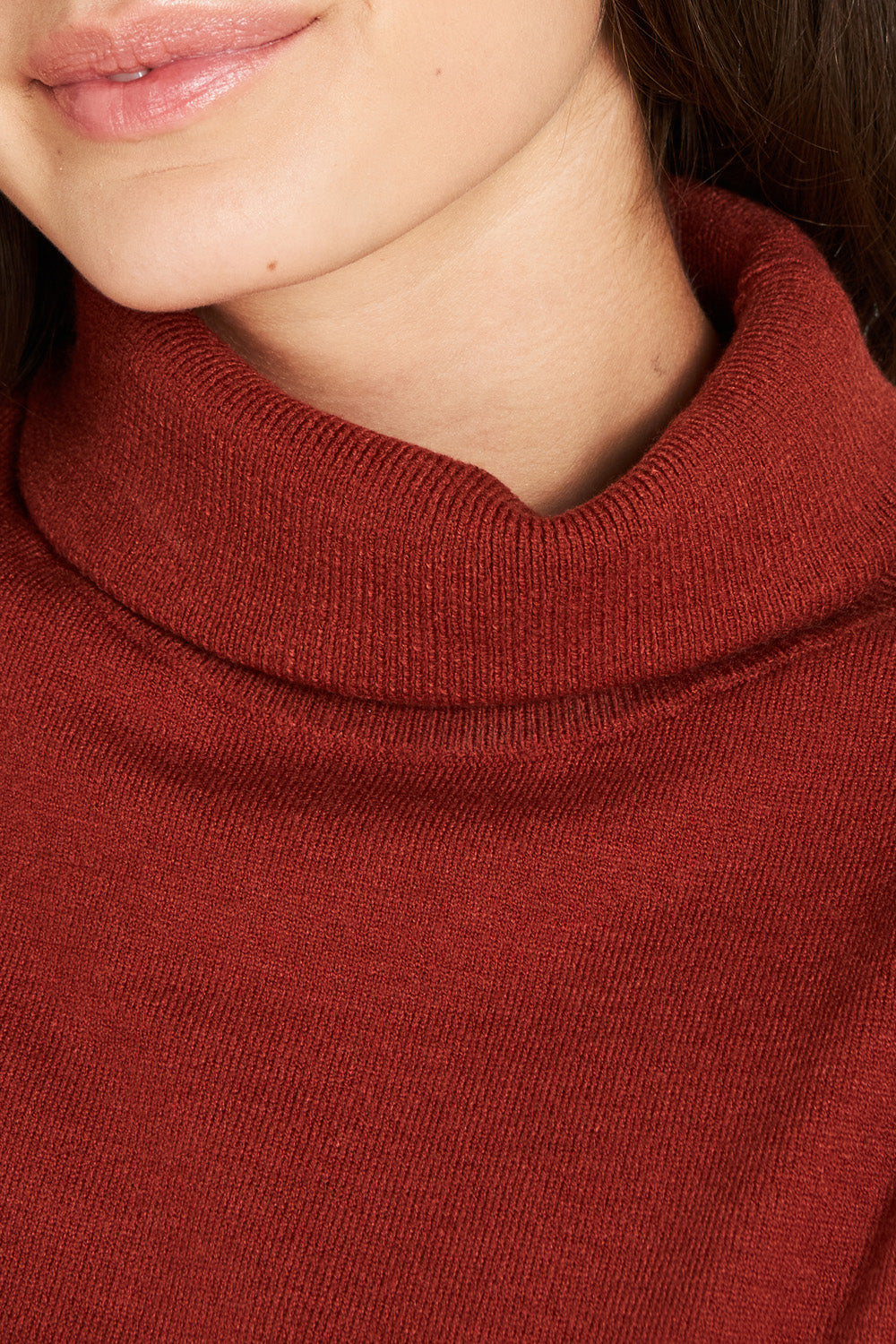 Sweater Cuello Tortuga Óxido