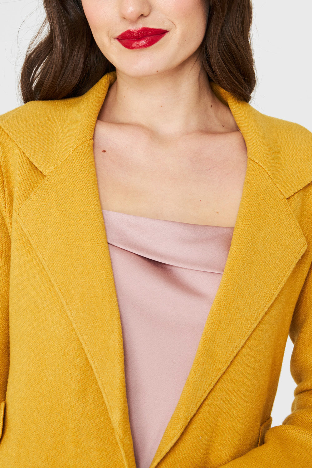 Tapado Bolsillos Amarillo