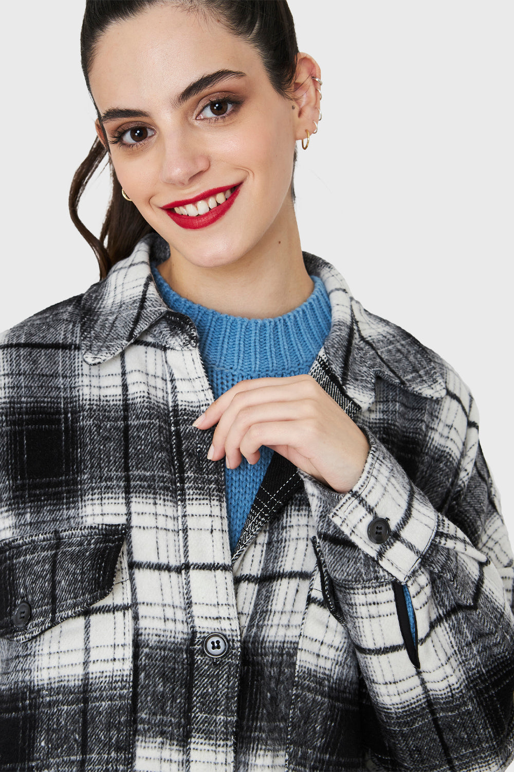 Sobrecamisa Leñadora Negro