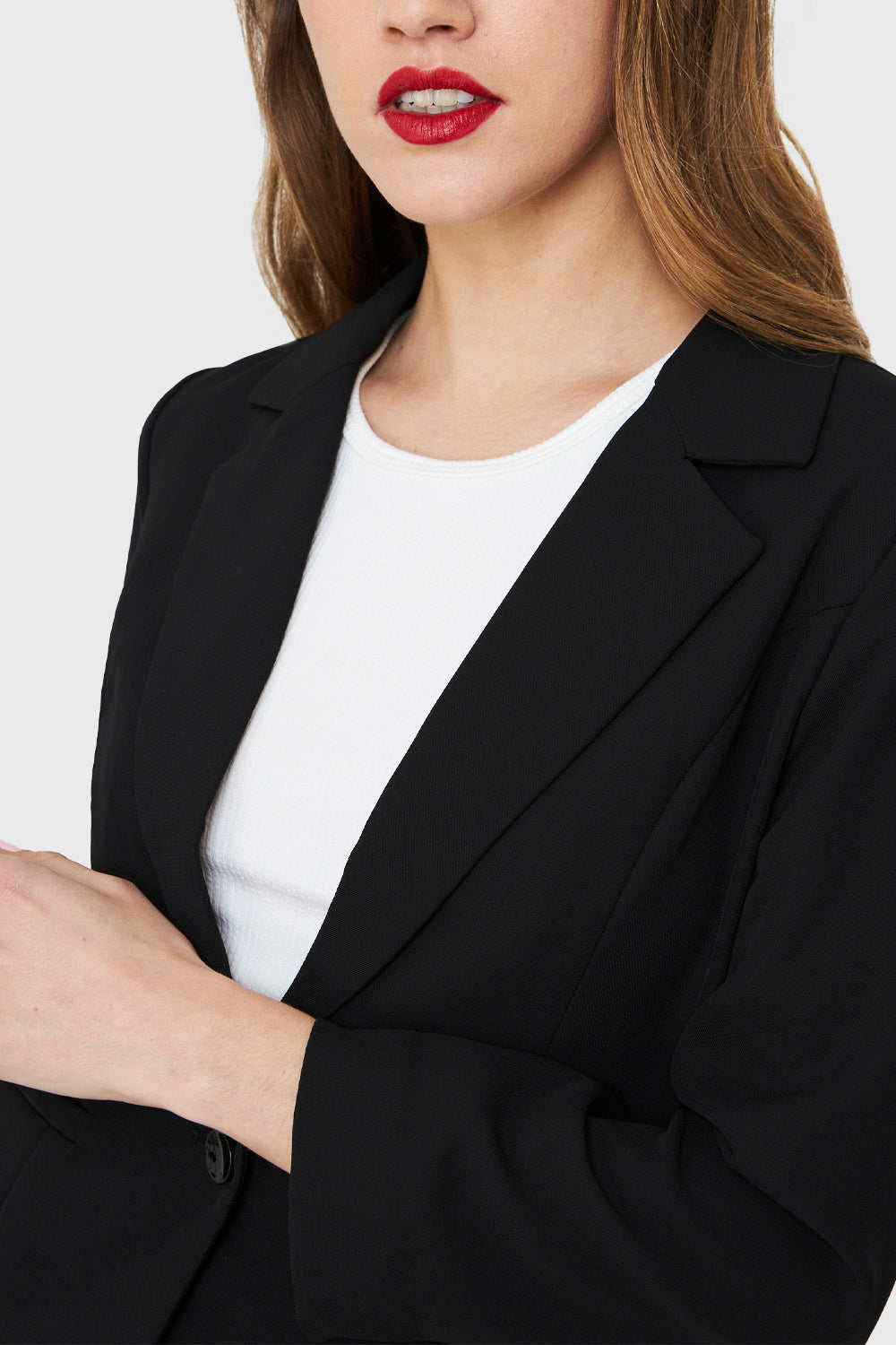 Blazer Corto Negro