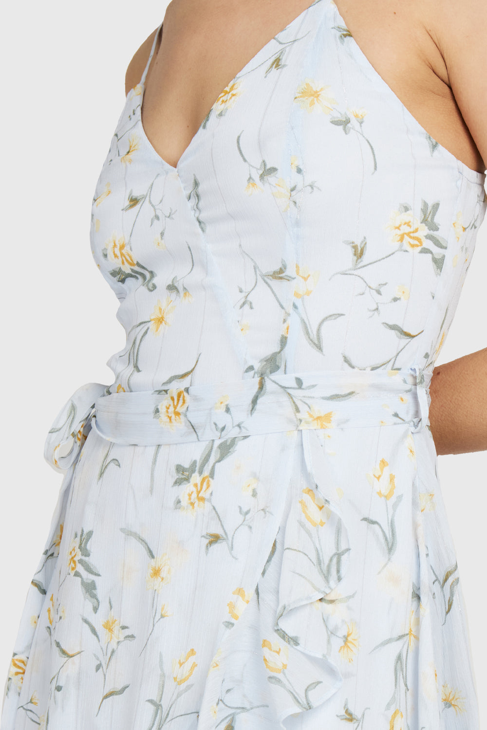 Vestido Corto Floral
Vuelos Celeste