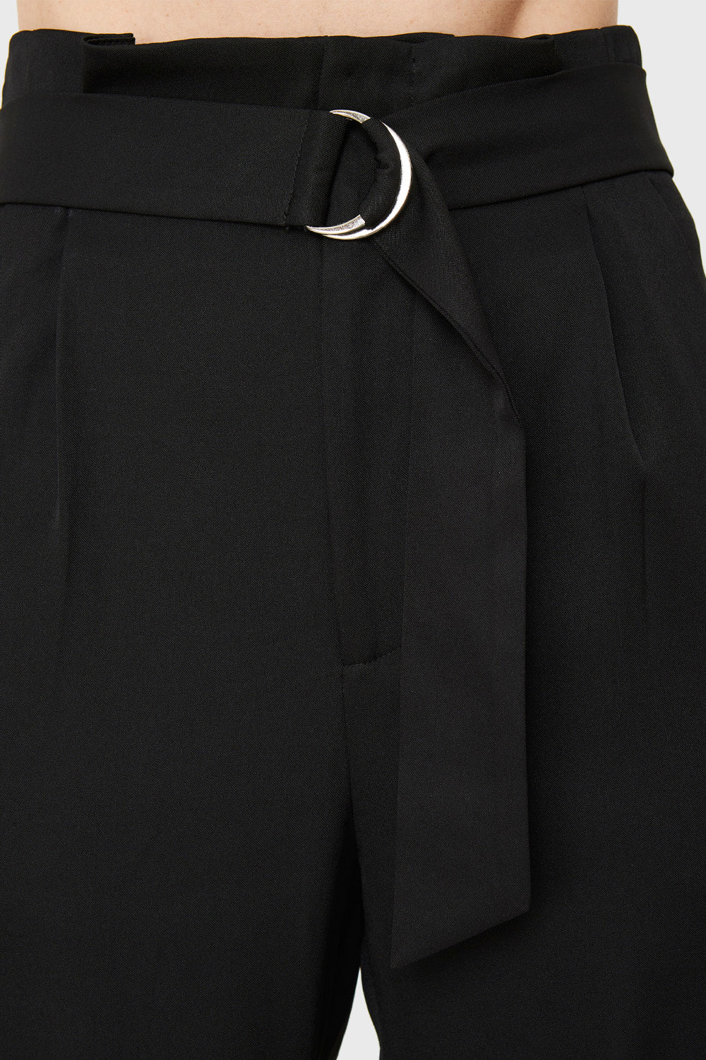 Pantalón Lazo Hebilla Negro