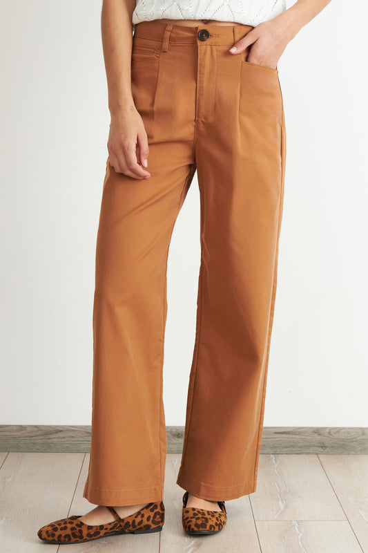 Jeans Corte Recto Khaki