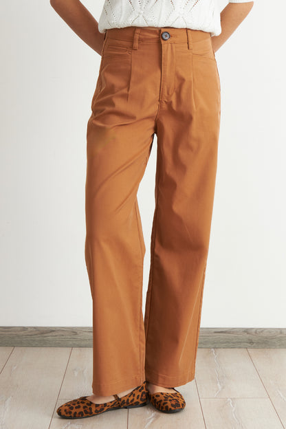 Jeans Corte Recto Khaki