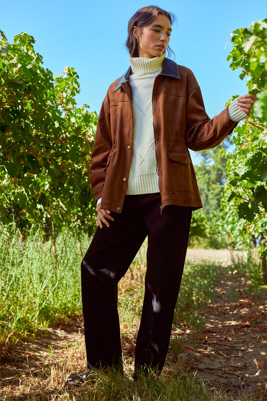 Jeans Rectos Tiro Alto Negro