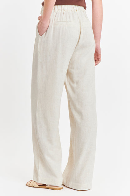 Pantalón Dos Botones Blanco Invierno