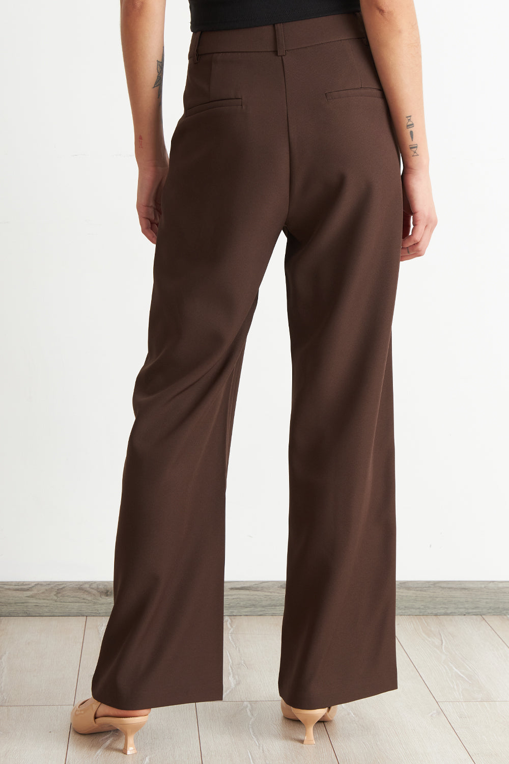 Pantalón Básico Café
