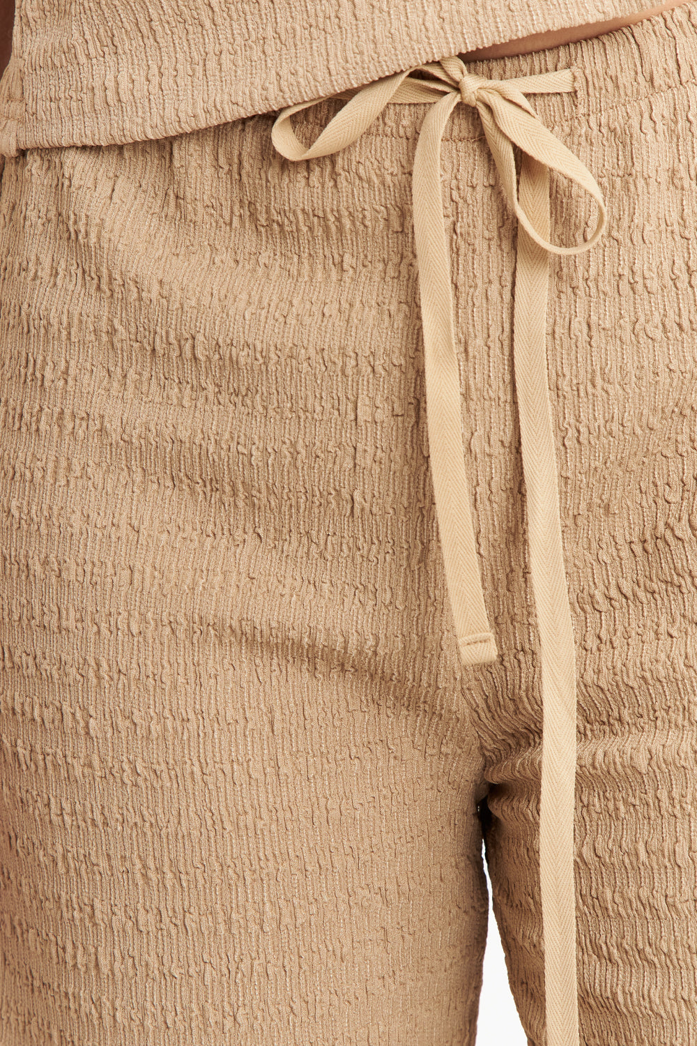 Pantalón Tipo Crepé Ajustable Khaki