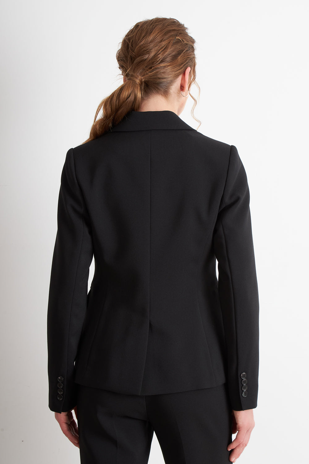 Blazer Sastrero Dos Botones Negro