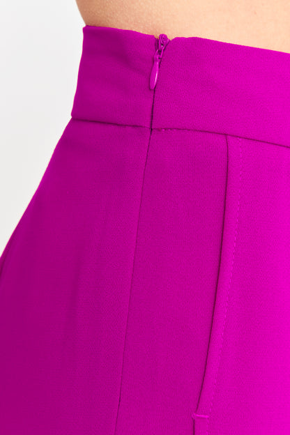 Pantalón Palazzo Tajos Magenta