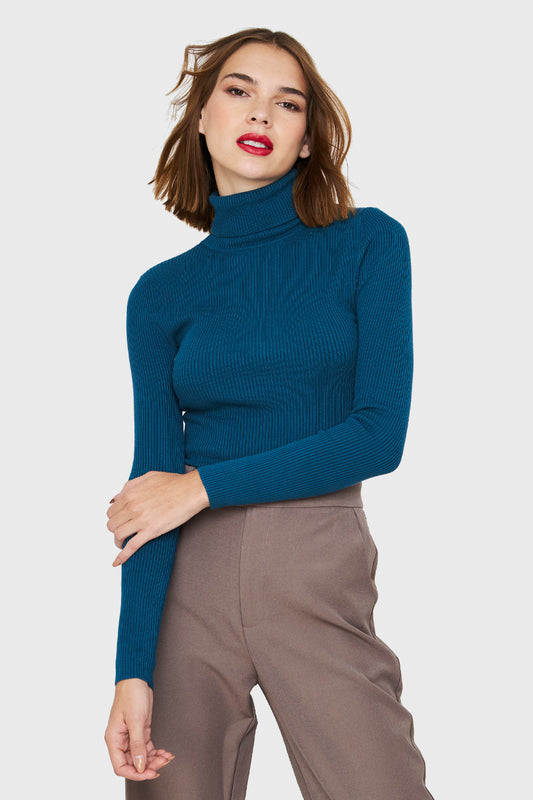 Beatle Acanalado Azulado