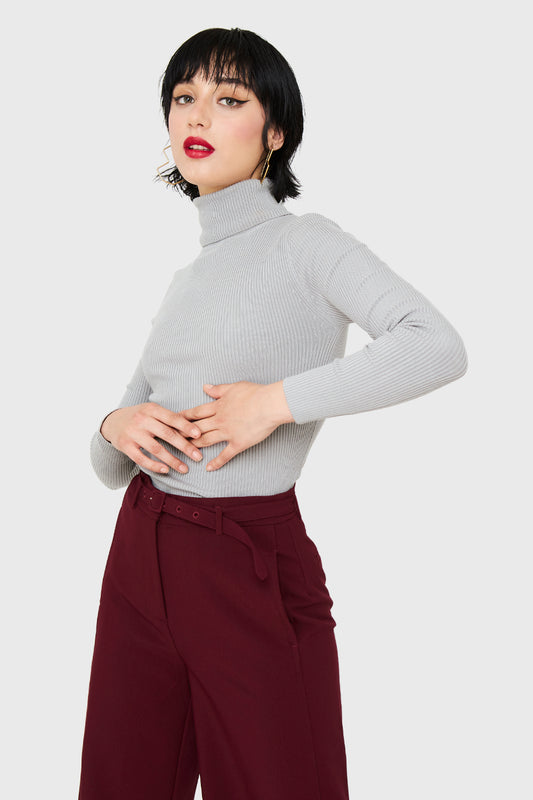 Beatle Acanalado Gris