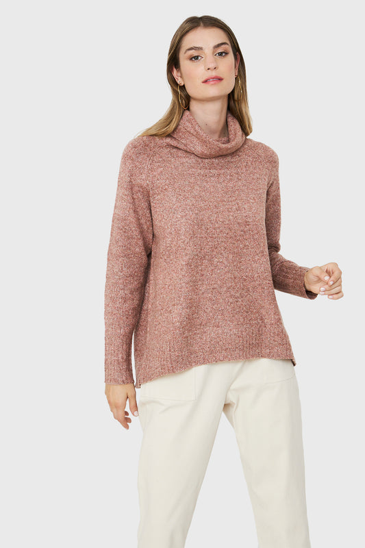 Sweater Manga Ranglan Terracota