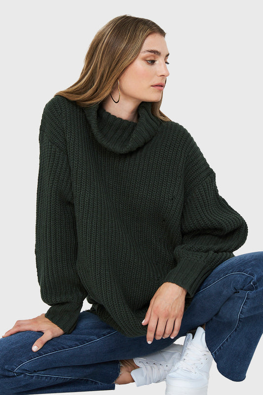 Maxi Sweater Oliva