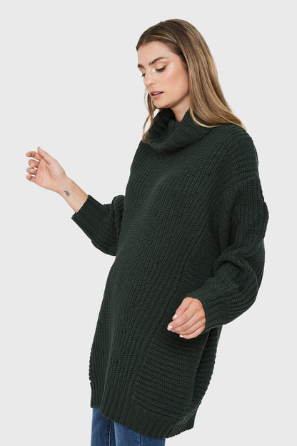 Maxi Sweater Oliva