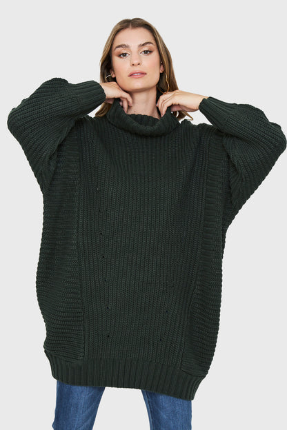 Maxi Sweater Oliva