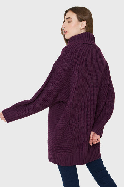 Maxi Sweater Uva