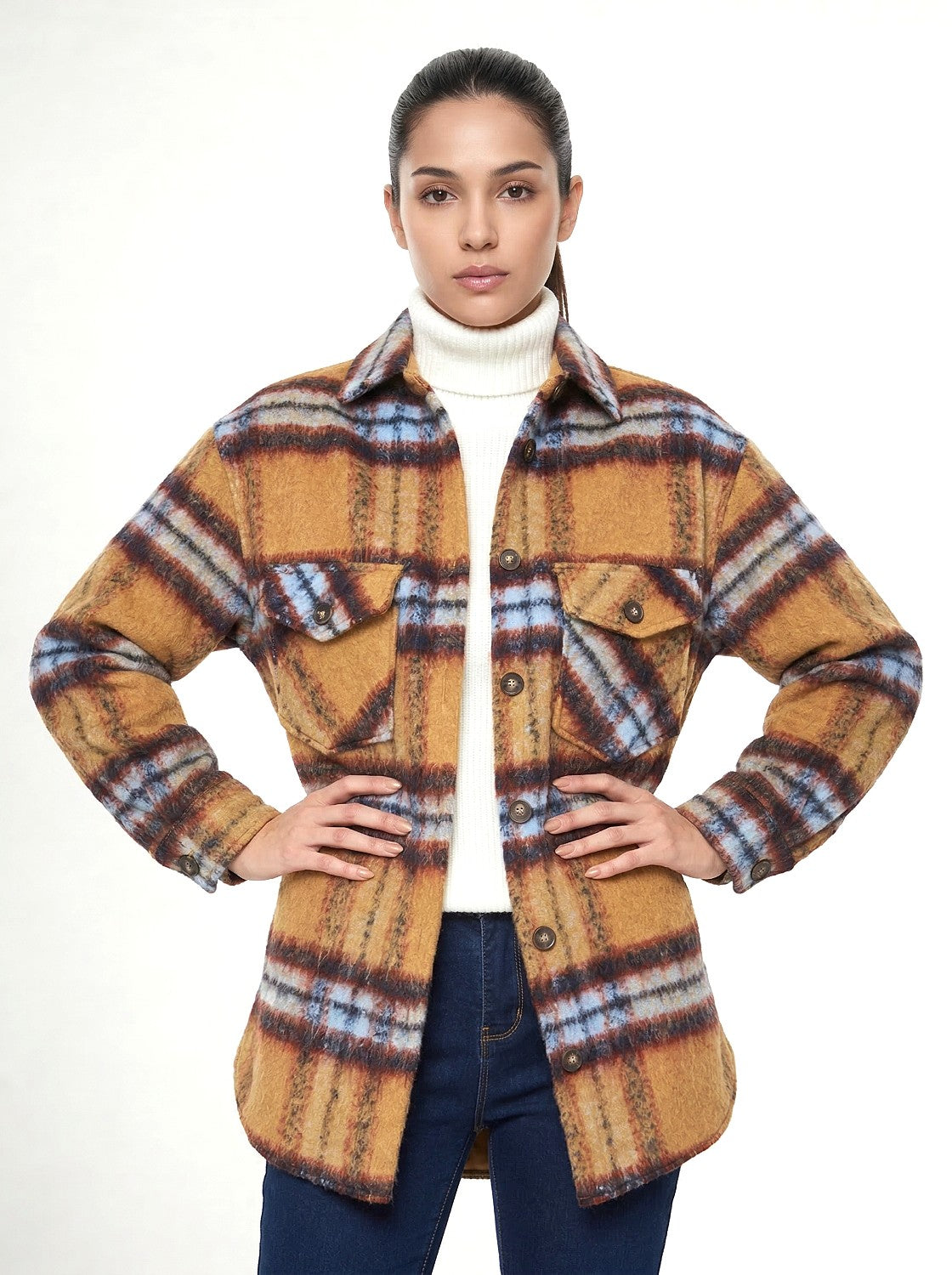 Chaqueta Leñadora Camel