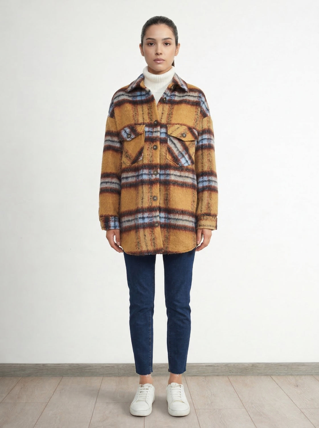 Chaqueta Leñadora Camel