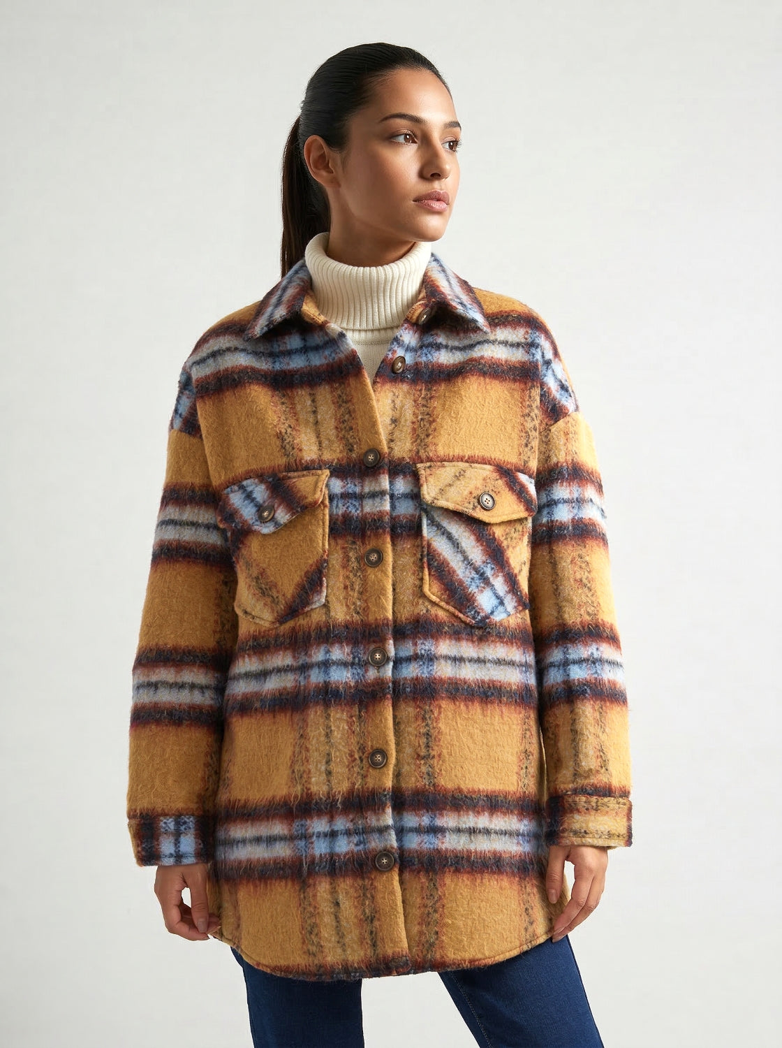 Chaqueta Leñadora Camel