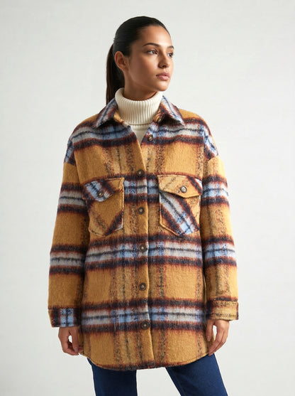 Chaqueta Leñadora Camel