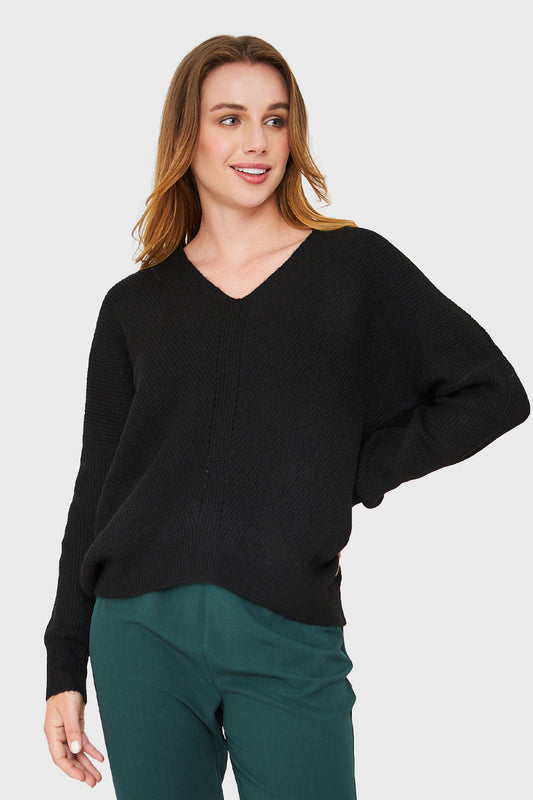 Sweater Holgado Negro