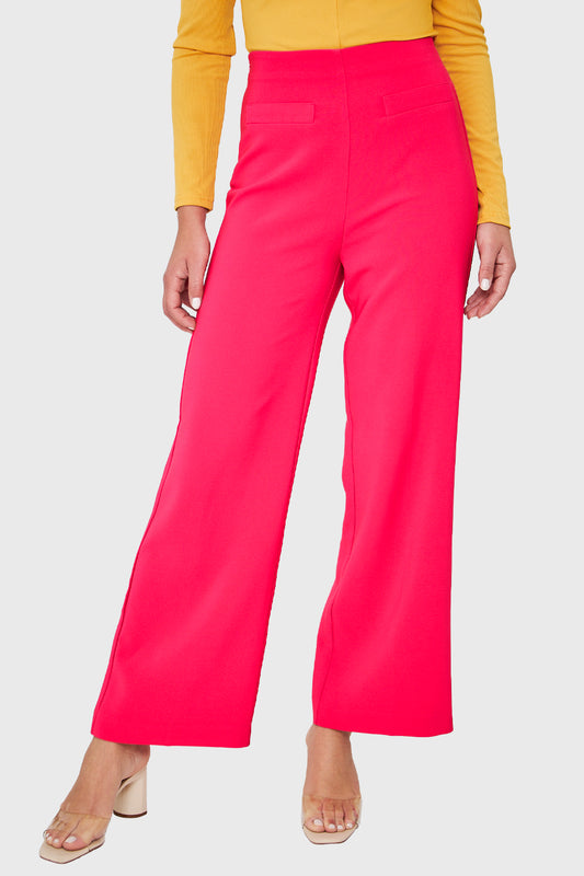 Pantalón Wide Leg Fucsia