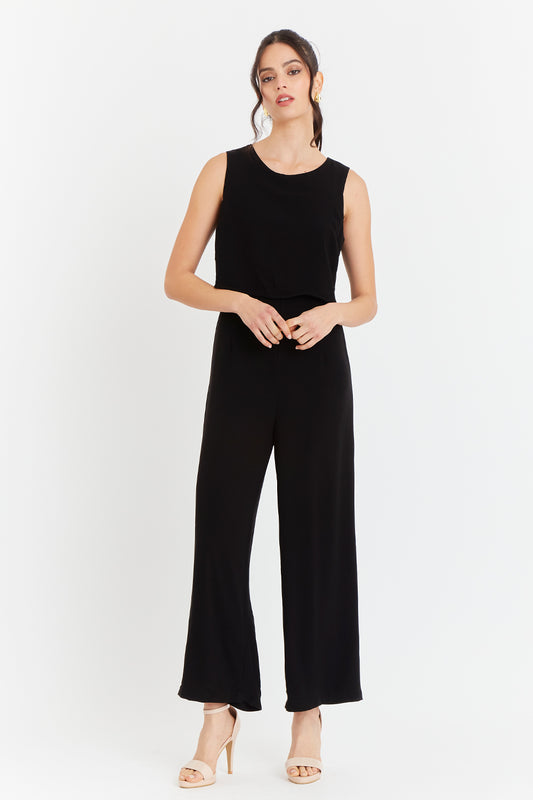 Enterito Efecto Dos Piezas Negro