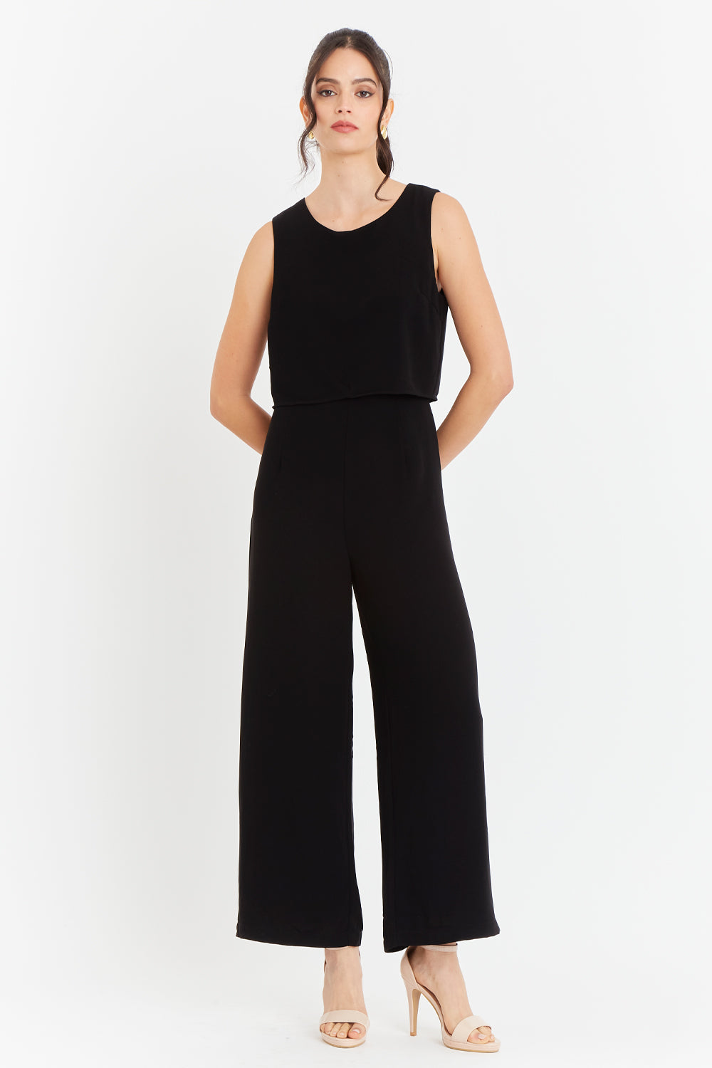 Enterito Efecto Dos Piezas Negro