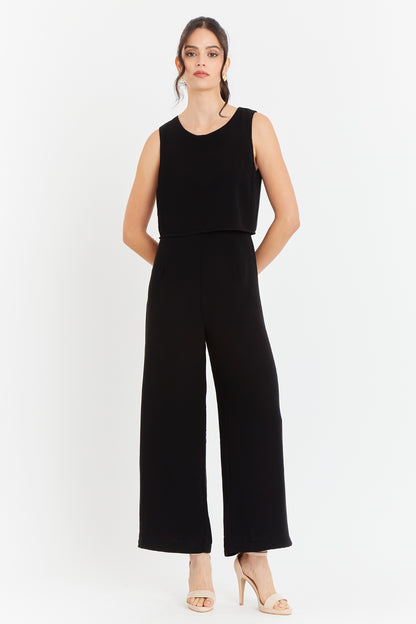 Enterito Efecto Dos Piezas Negro