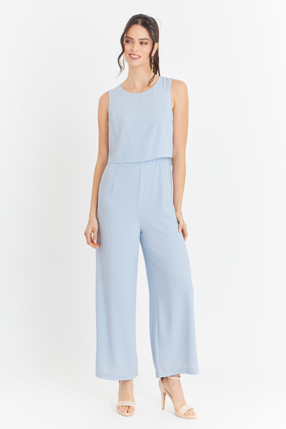 Enterito Efecto Dos Piezas Celeste