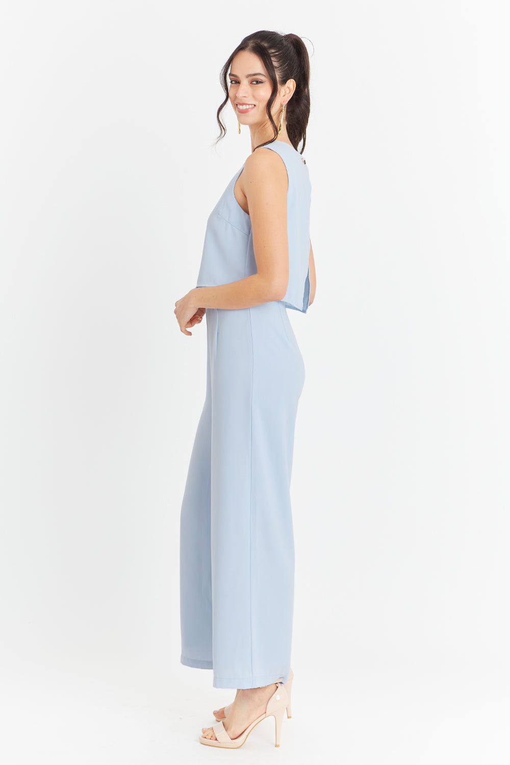 Enterito Efecto Dos Piezas Celeste