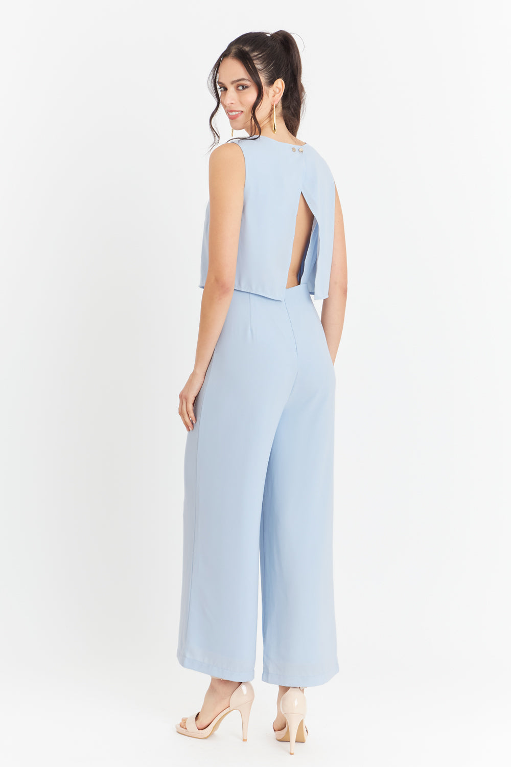 Enterito Efecto Dos Piezas Celeste