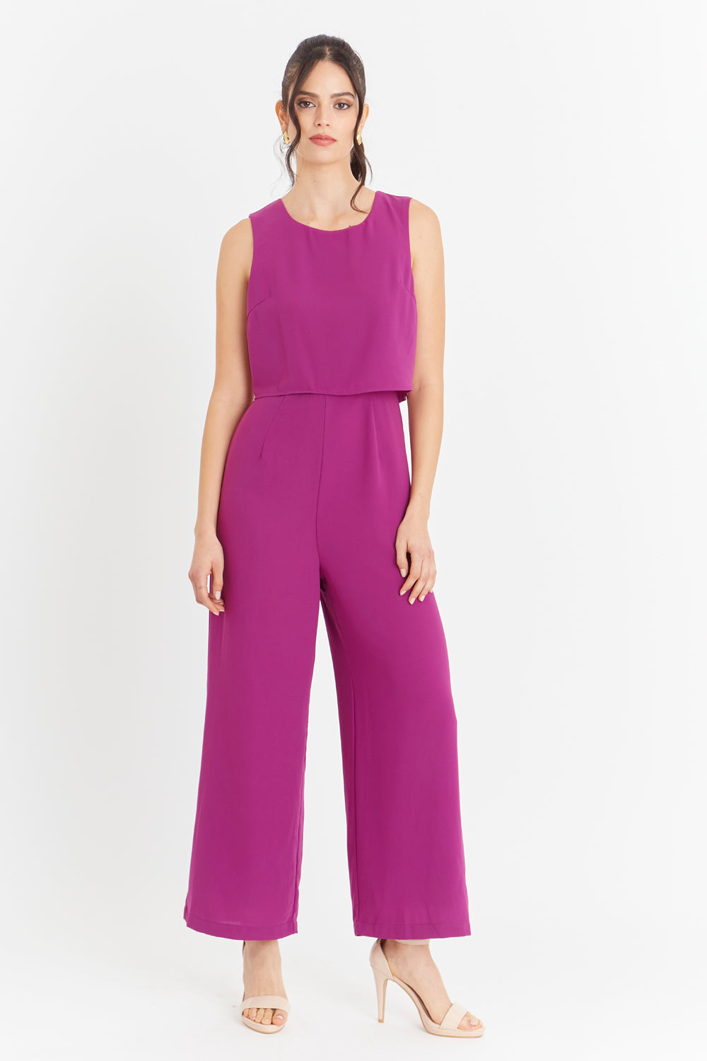 Enterito Efecto Dos Piezas Morado