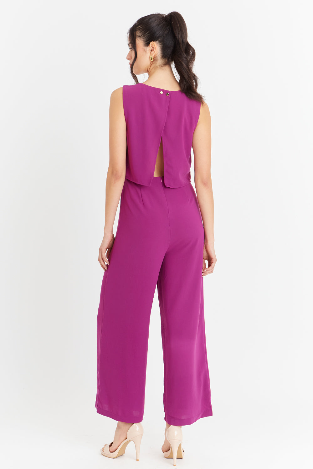 Enterito Efecto Dos Piezas Morado