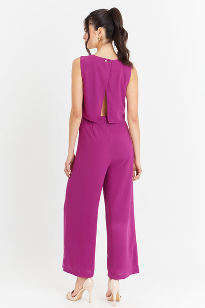 Enterito Efecto Dos Piezas Morado