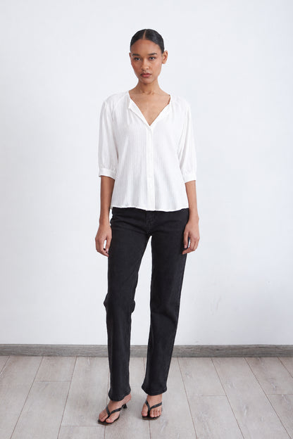 Blusa Holgada Blanco