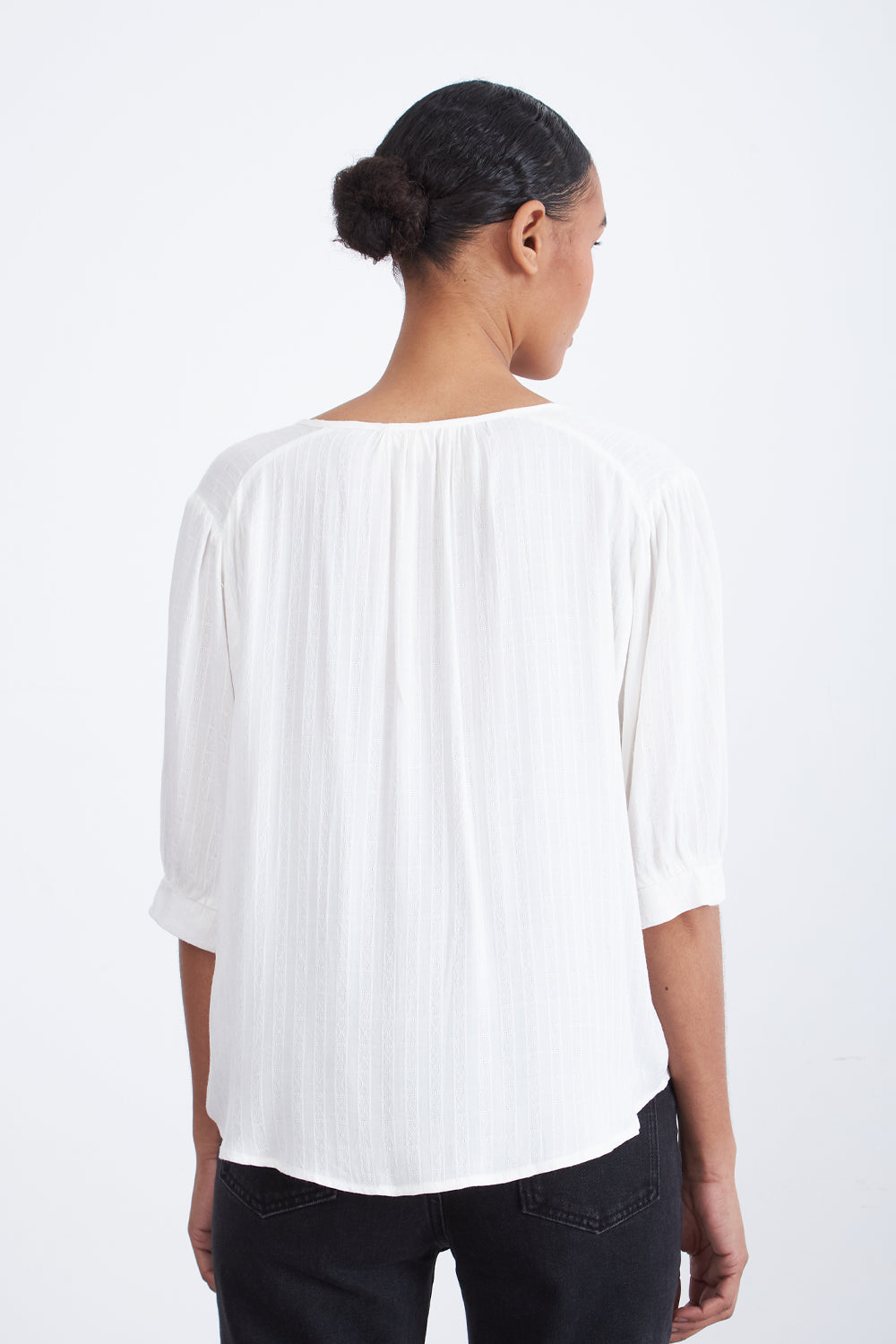 Blusa Holgada Blanco