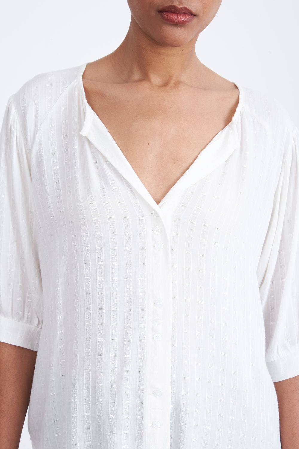 Blusa Holgada Blanco