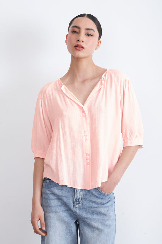 Blusa Holgada Rosado