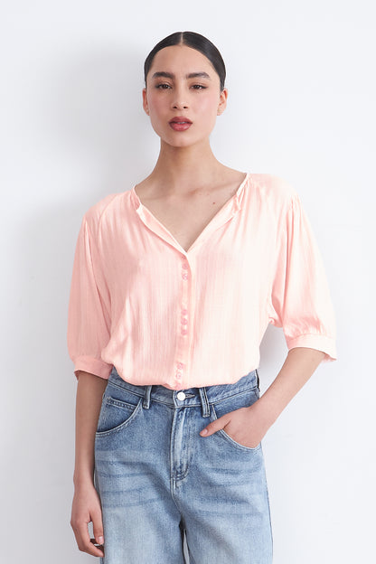 Blusa Holgada Rosado